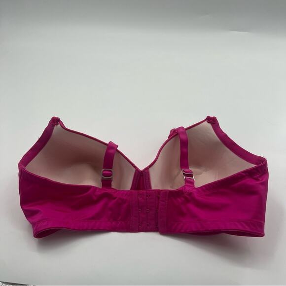 Natori Conceal Contour T Shirt Bra Hot Pink Comfort Straps - Picture 4 of 6